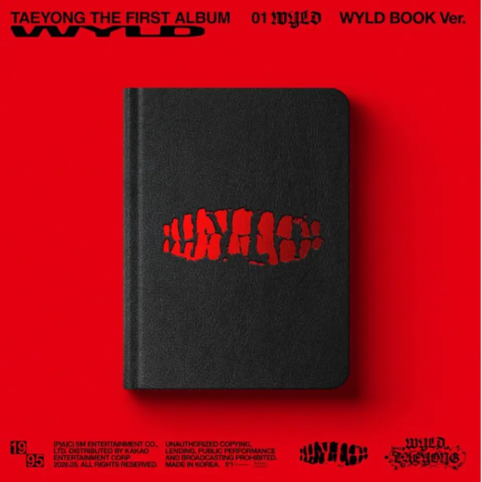 🏷️[PREVENTA] TAEYONG - The 1st Album 'WYLD' (WYLD BOOK Ver.) 1