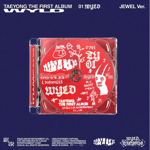 🏷️[PREVENTA] TAEYONG - The 1st Album 'WYLD' (Jewel Case Ver.)