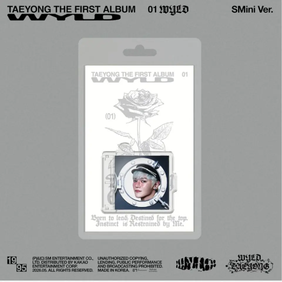 🏷️[PREVENTA] TAEYONG - The 1st Album 'WYLD' (SMini Ver.)(SMART ALBUM) 1
