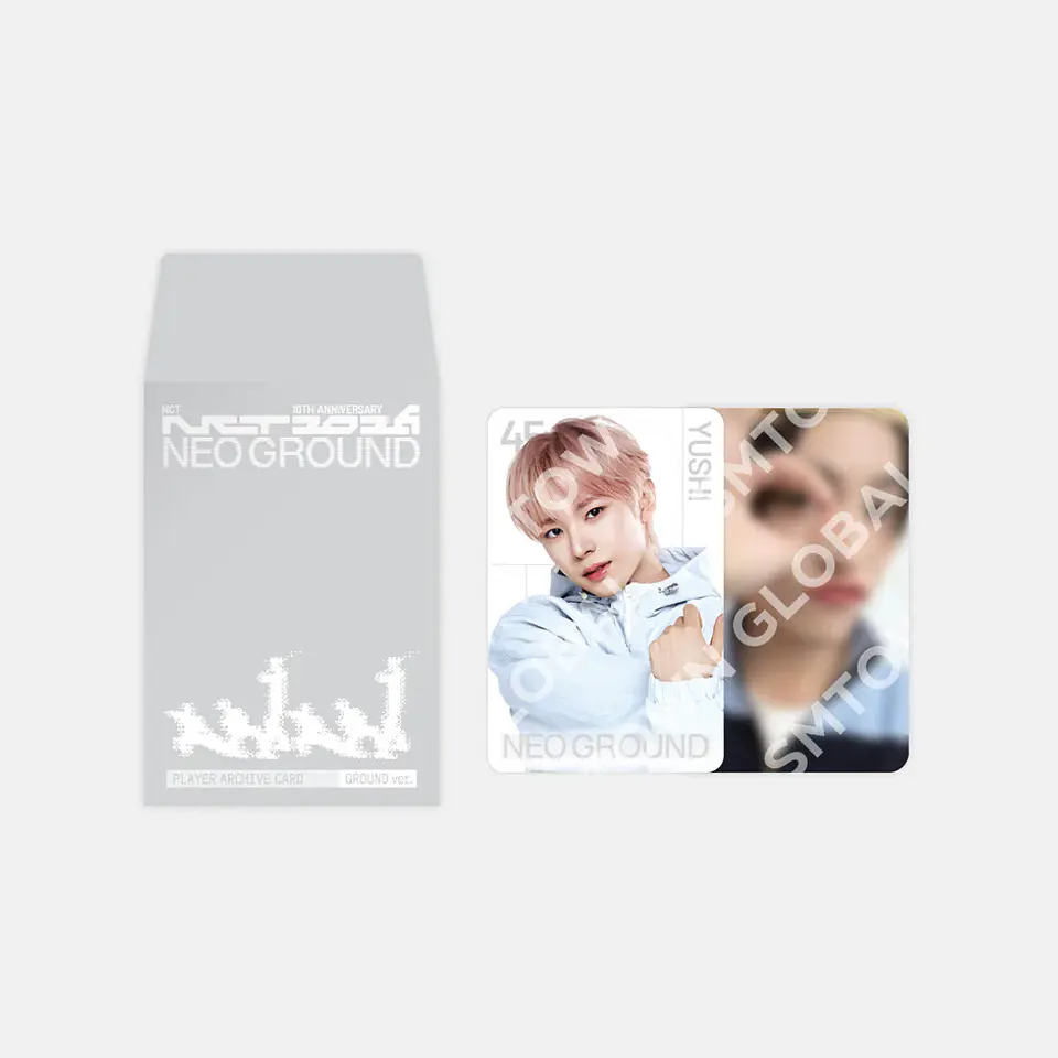 🏷️[PREVENTA] TRADING CARD [GROUND ver.] - NCT 10TH ANNIVERSARY [NCT 2026] POP-UP : NEO GROUND MD 1