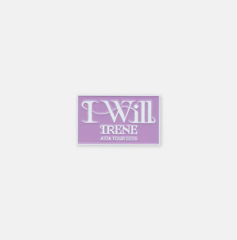 🏷️[PREVENTA] BADGE - 2026 IRENE ASIA TOUR [ I-WILL ] in SEOUL MD