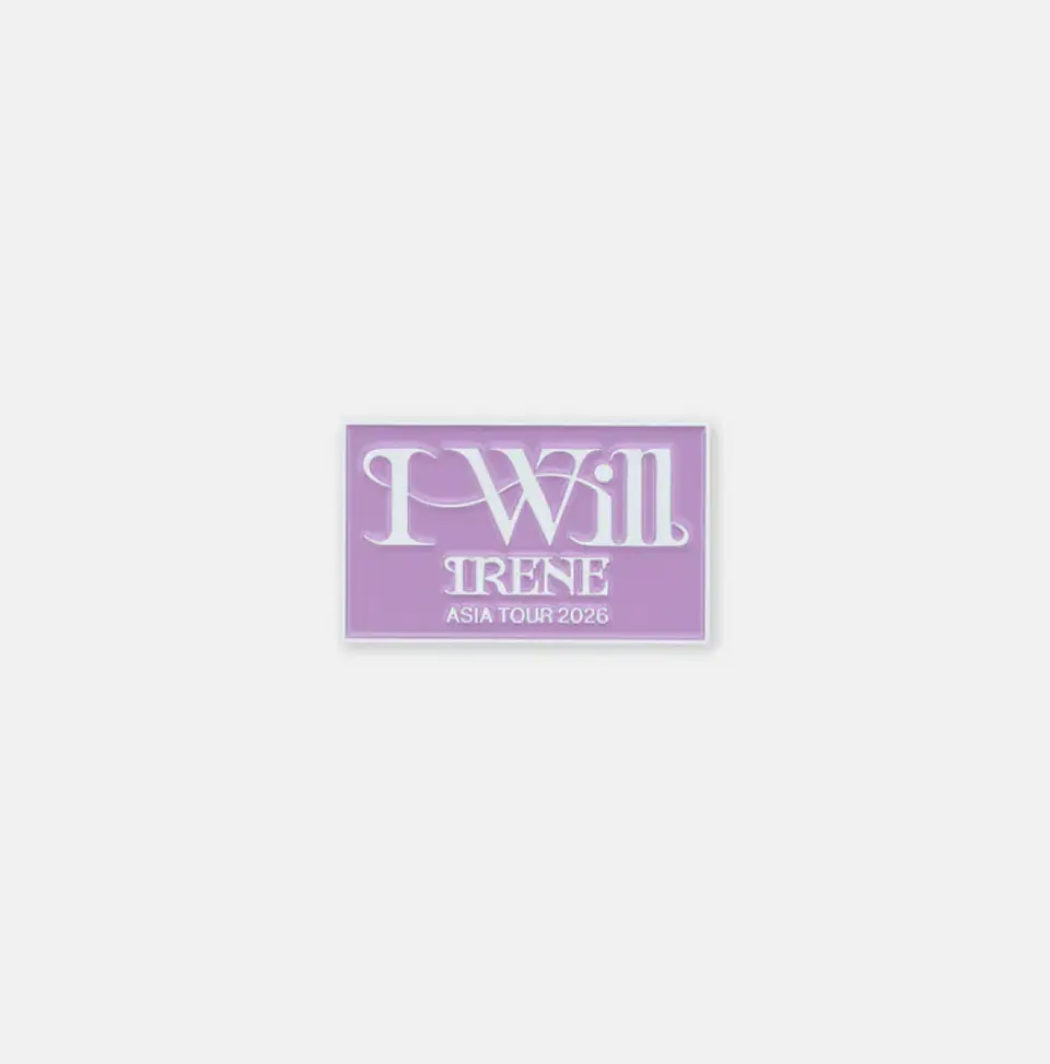 🏷️[PREVENTA] BADGE - 2026 IRENE ASIA TOUR [ I-WILL ] in SEOUL MD 1