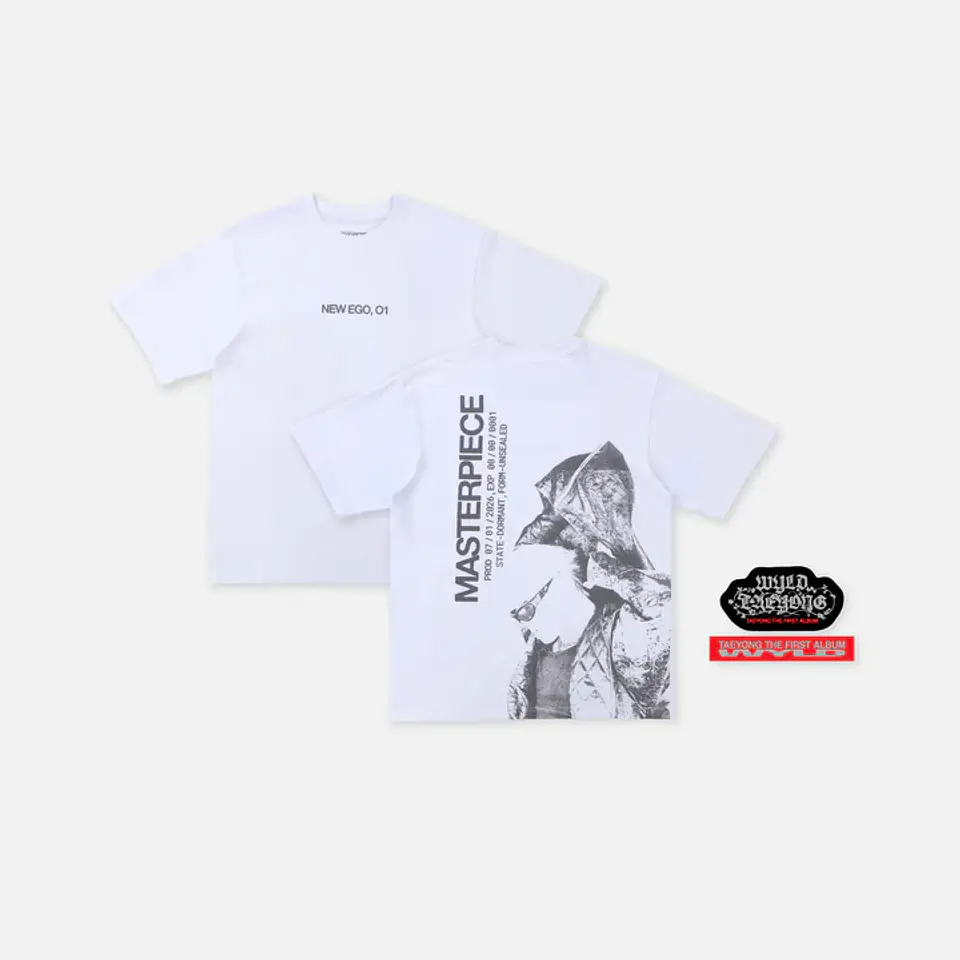 🏷️[PREVENTA] T-SHIRT & STICKERS SET - TAEYONG - The 1st Album 'WYLD' 1