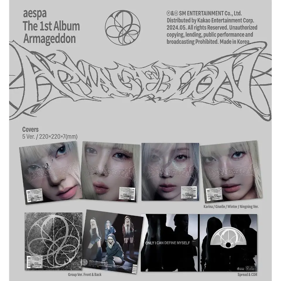 The 1st Album 'Armageddon' (My Power Group Ver.) 2