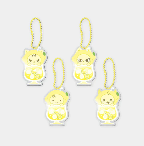 🏷️[PREVENTA] RANDOM MINI ACRYLIC SHAKER KEYRING - aespa 'LEMONADE - The 2nd Album' POP-UP MD
