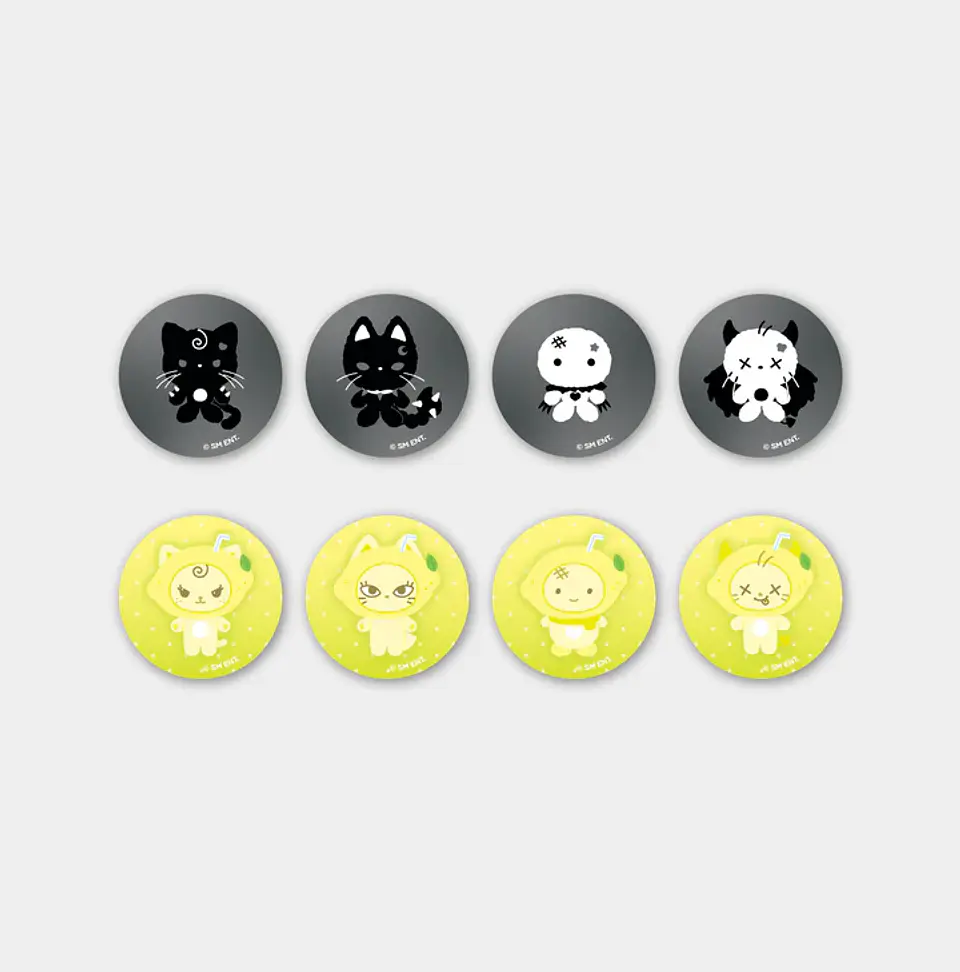 🏷️[PREVENTA] RANDOM LENTICULAR PIN BUTTON - aespa 'LEMONADE - The 2nd Album' POP-UP MD 1
