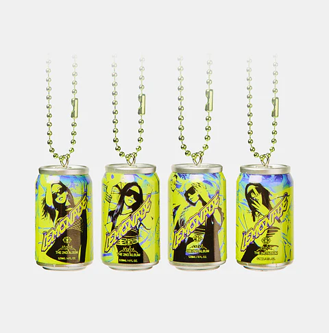 🏷️[PREVENTA] RANDOM MINI LEMONADE CAN KEYRING - aespa 'LEMONADE - The 2nd Album' POP-UP MD