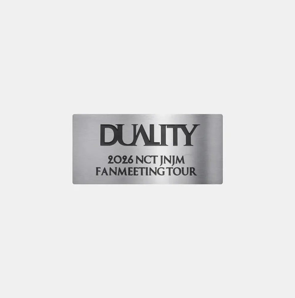 🏷️[PREVENTA] BADGE - 2026 NCT JNJM FANMEETING TOUR DUALITY 1