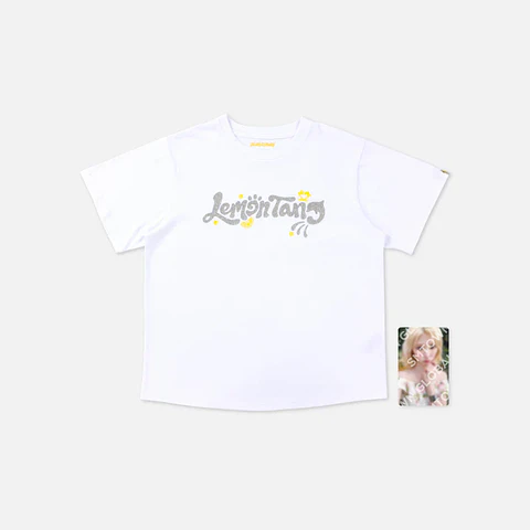 🏷️[PREVENTA] T-SHIRT SET [A ver.] - Hearts2Hearts - The 2nd Mini Album 'Lemon Tang'