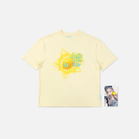 🏷️[PREVENTA] T-SHIRT SET [B ver.] - Hearts2Hearts - The 2nd Mini Album 'Lemon Tang' 
