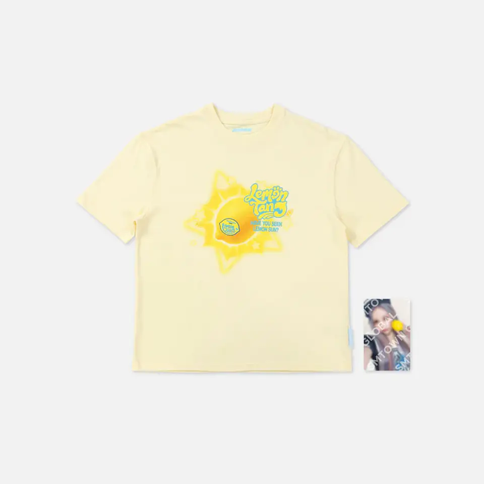 🏷️[PREVENTA] T-SHIRT SET [B ver.] - Hearts2Hearts - The 2nd Mini Album 'Lemon Tang'  1