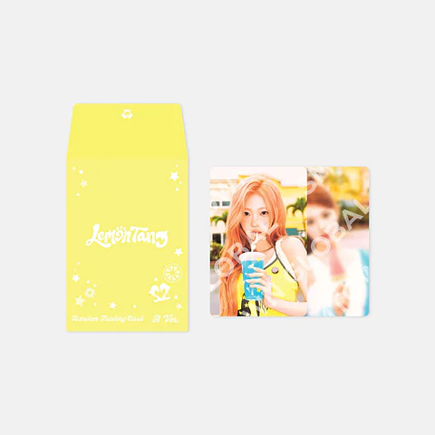 🏷️[PREVENTA] RANDOM TRADING CARD [B ver.] - Hearts2Hearts - The 2nd Mini Album 'Lemon Tang'