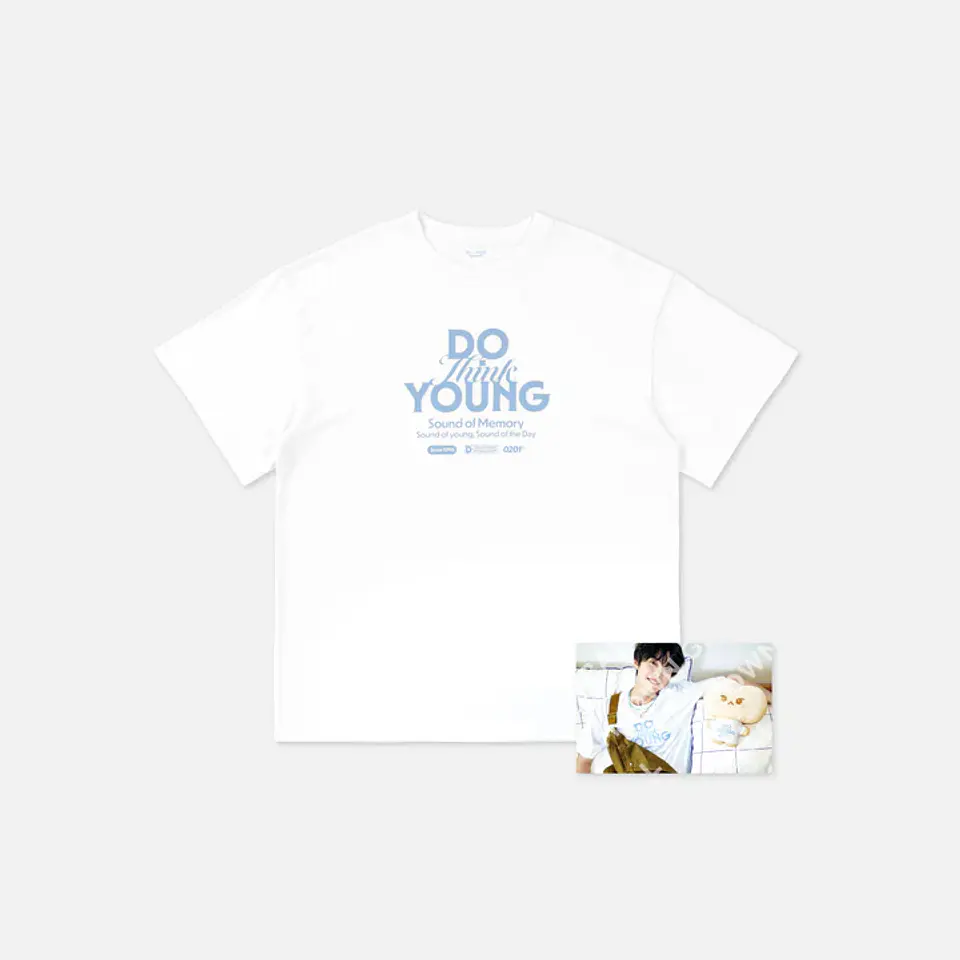 🏷️[PREVENTA] T-SHIRT SET - DOYOUNG [동시녹음(SOUND OF MEMORIES)] MD 1