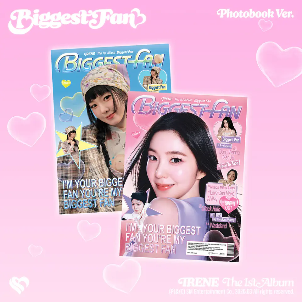 IRENE - The 1st Album 'Biggest Fan' (Photobook Ver.) 1