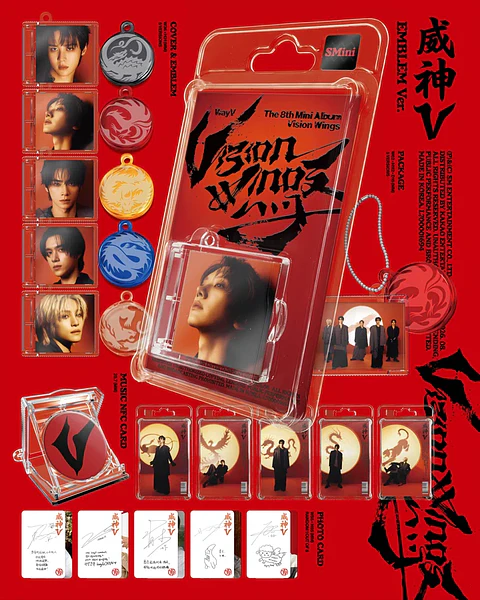🏷️[PREVENTA] WayV - The 8th Mini Album 'Vision Wings' (SMini Ver.)(SMART ALBUM)