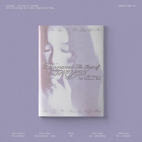 Panorama : The Best of TAEYEON (ARCHIVE BOOK Ver.)