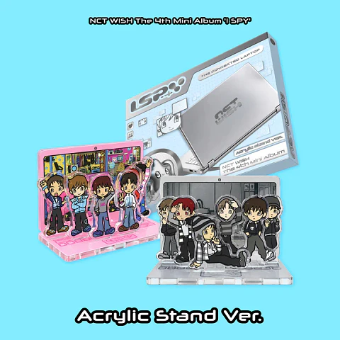 🏷️[PREVENTA] NCT WISH - The 4th Mini Album 'I SPY' (Acrylic Stand Ver.) (SMART ALBUM)