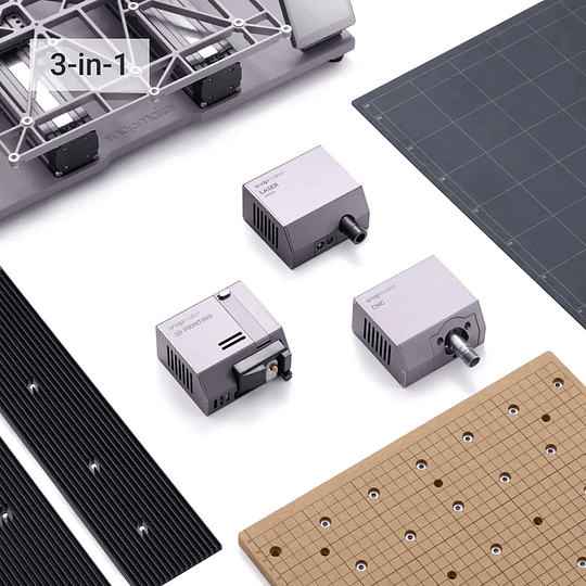 Impresora 3D Snapmaker 2.0 Modular 3-en-1. Modelo A350T