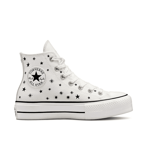 Converse all star embroidered stars 