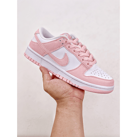 Nike dunk low pink corduroy