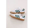 Adidas samba blanco y verde