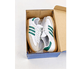 Adidas samba blanco y verde