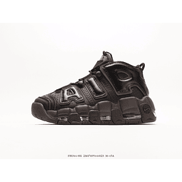 Nike air more uptempo black dark brown