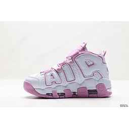 Nike air more uptempo white and purple