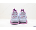 Nike air more uptempo white and purple