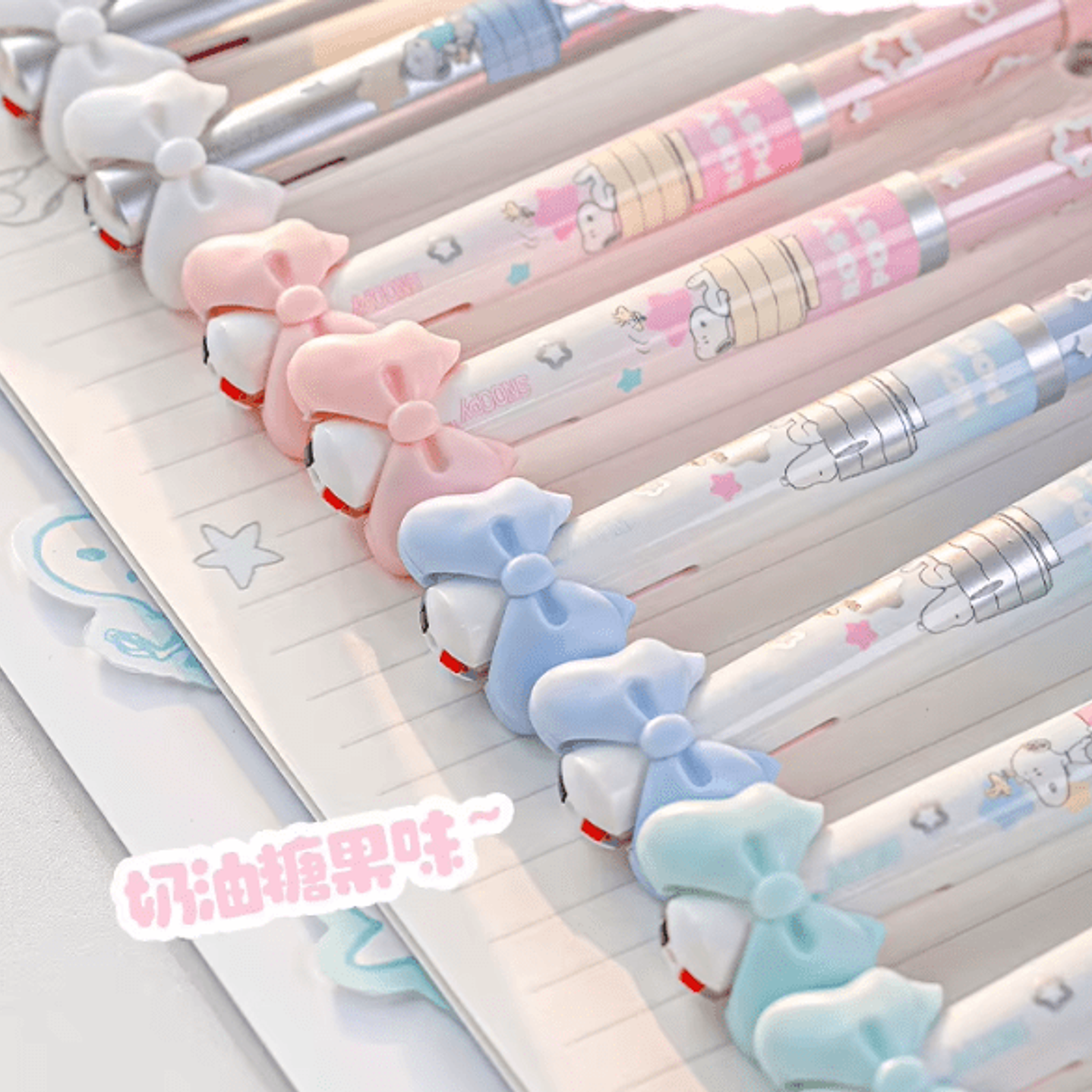 Lápiz cute doble Snoopy 3