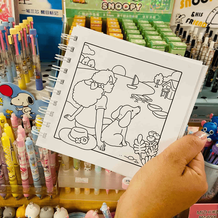 Libro para colorear - Dog Mom 2