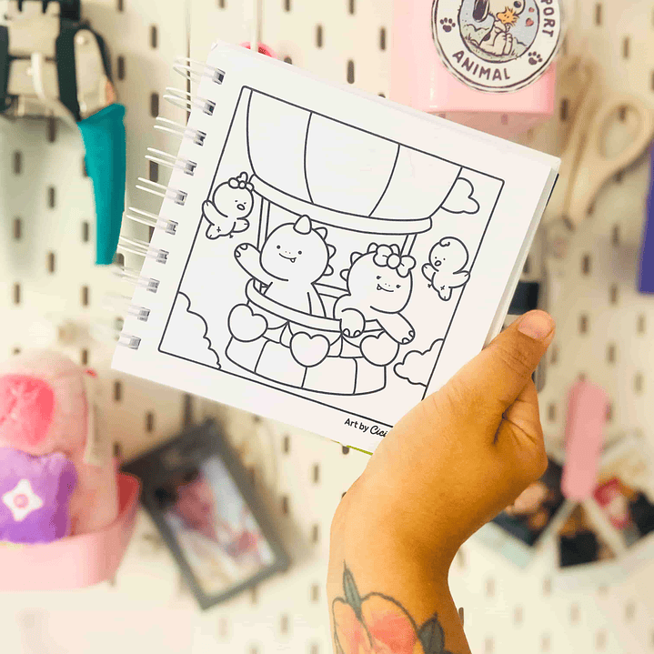 Libro para colorear de bolsillo - Pure Love 2