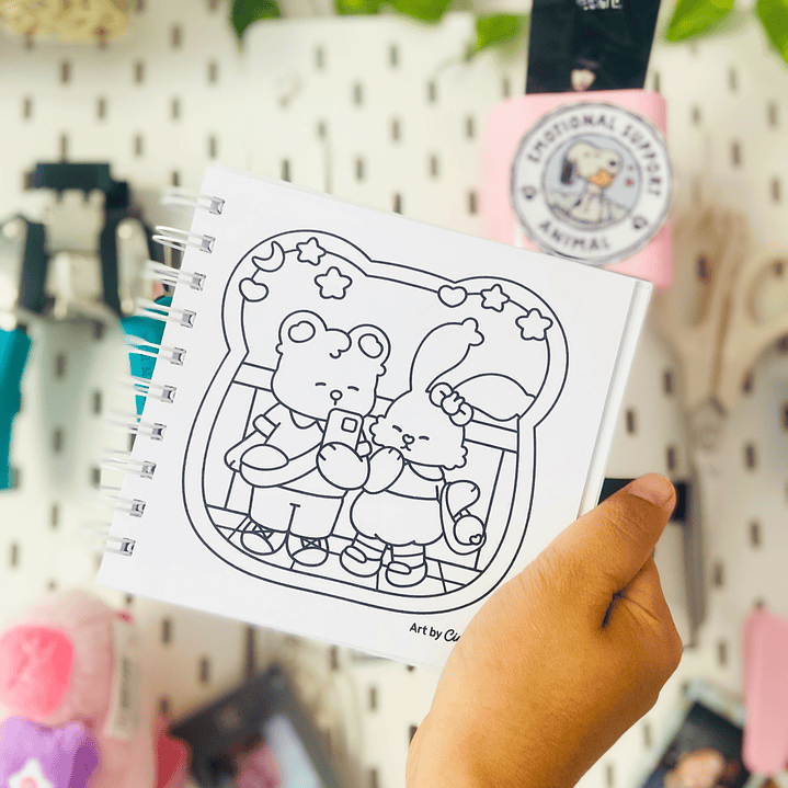 Libro para colorear de bolsillo - Pure Love 4