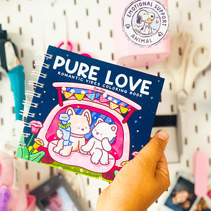 Libro para colorear de bolsillo - Pure Love