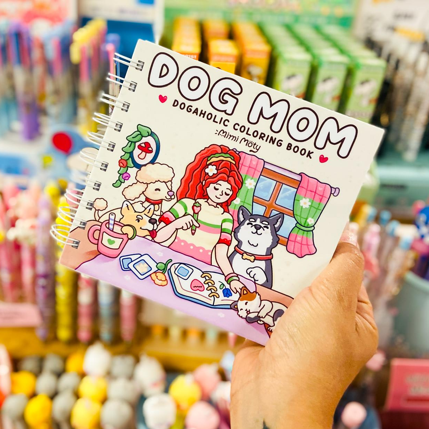 Libro para colorear - Dog Mom 1