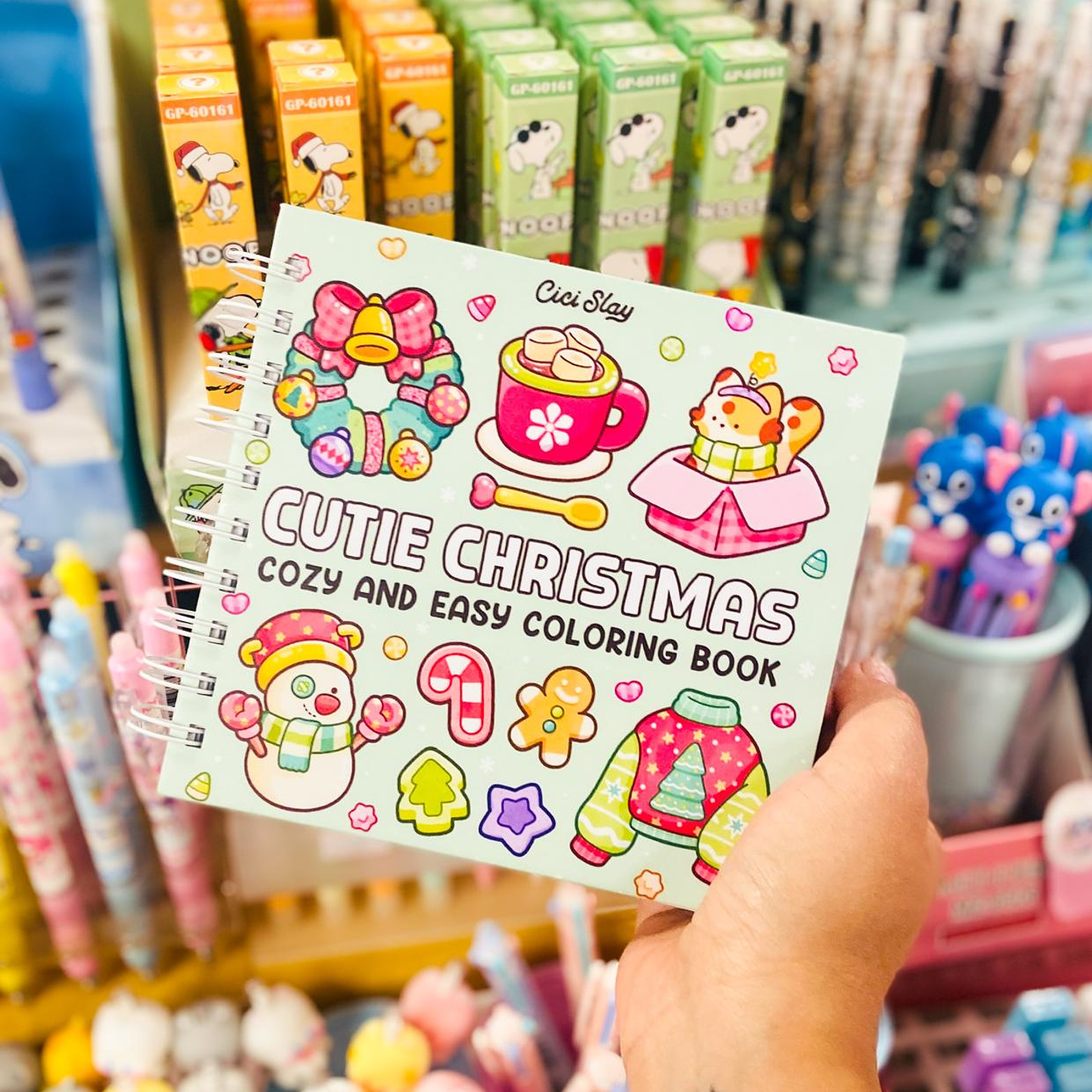 Libro para colorear - Cutie Christmas 1