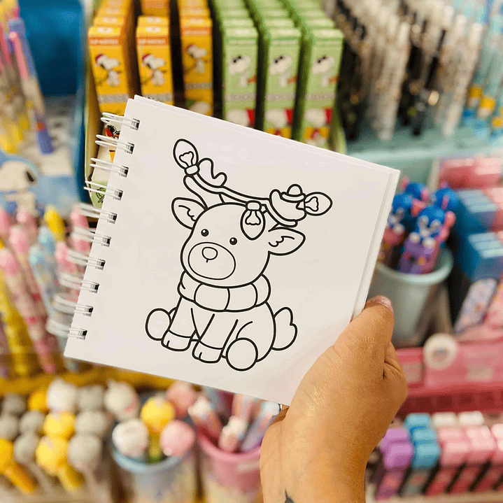 Libro para colorear - Cutie Christmas 2