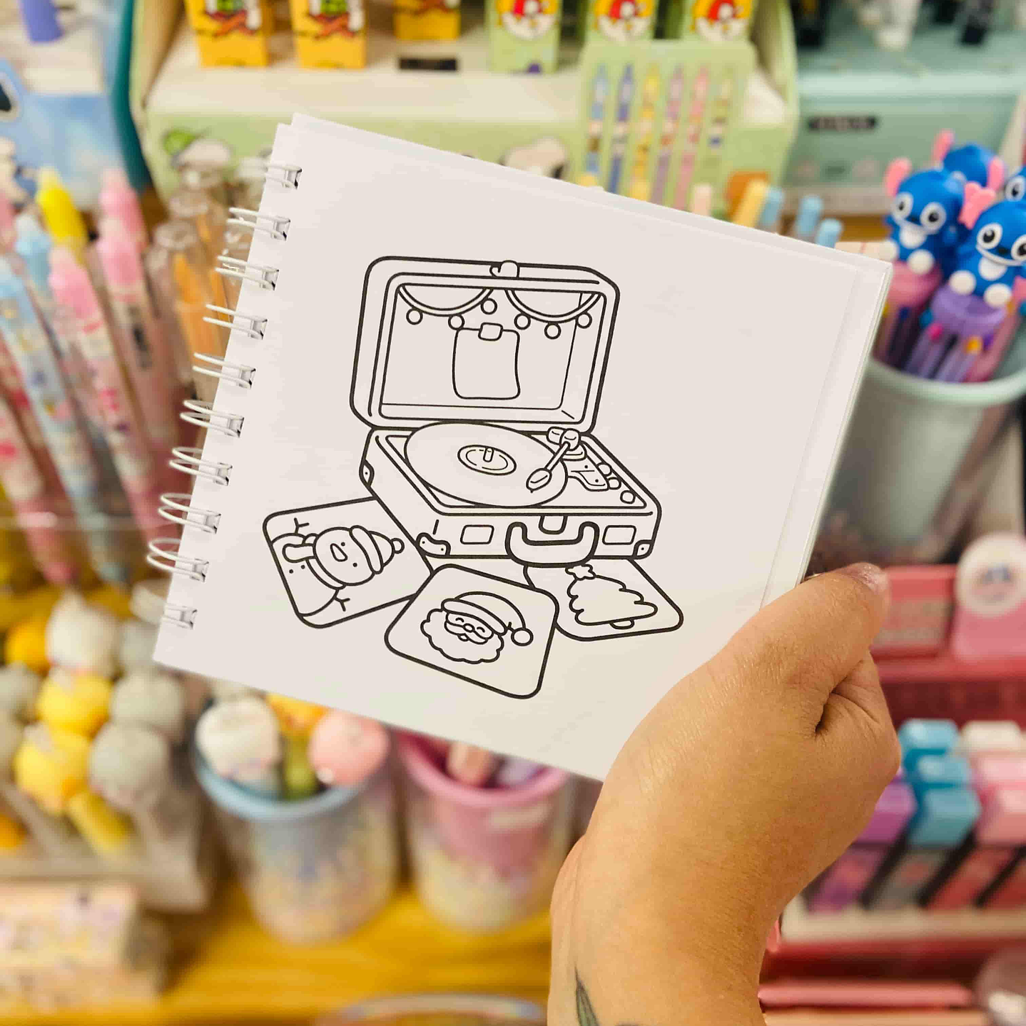 Libro para colorear - Cutie Christmas 3