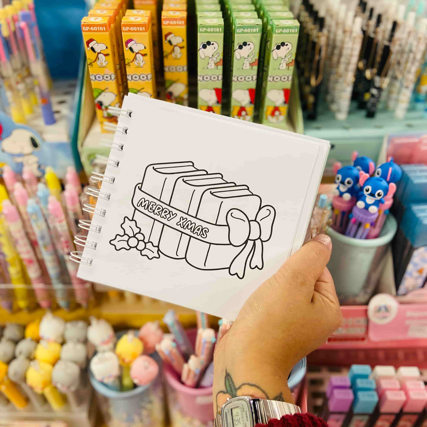 Libro para colorear - Cutie Christmas 4