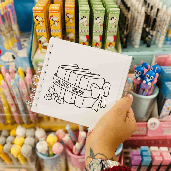 Libro para colorear - Cutie Christmas 4