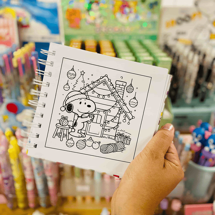 Libro para colorear - Snoopy 2