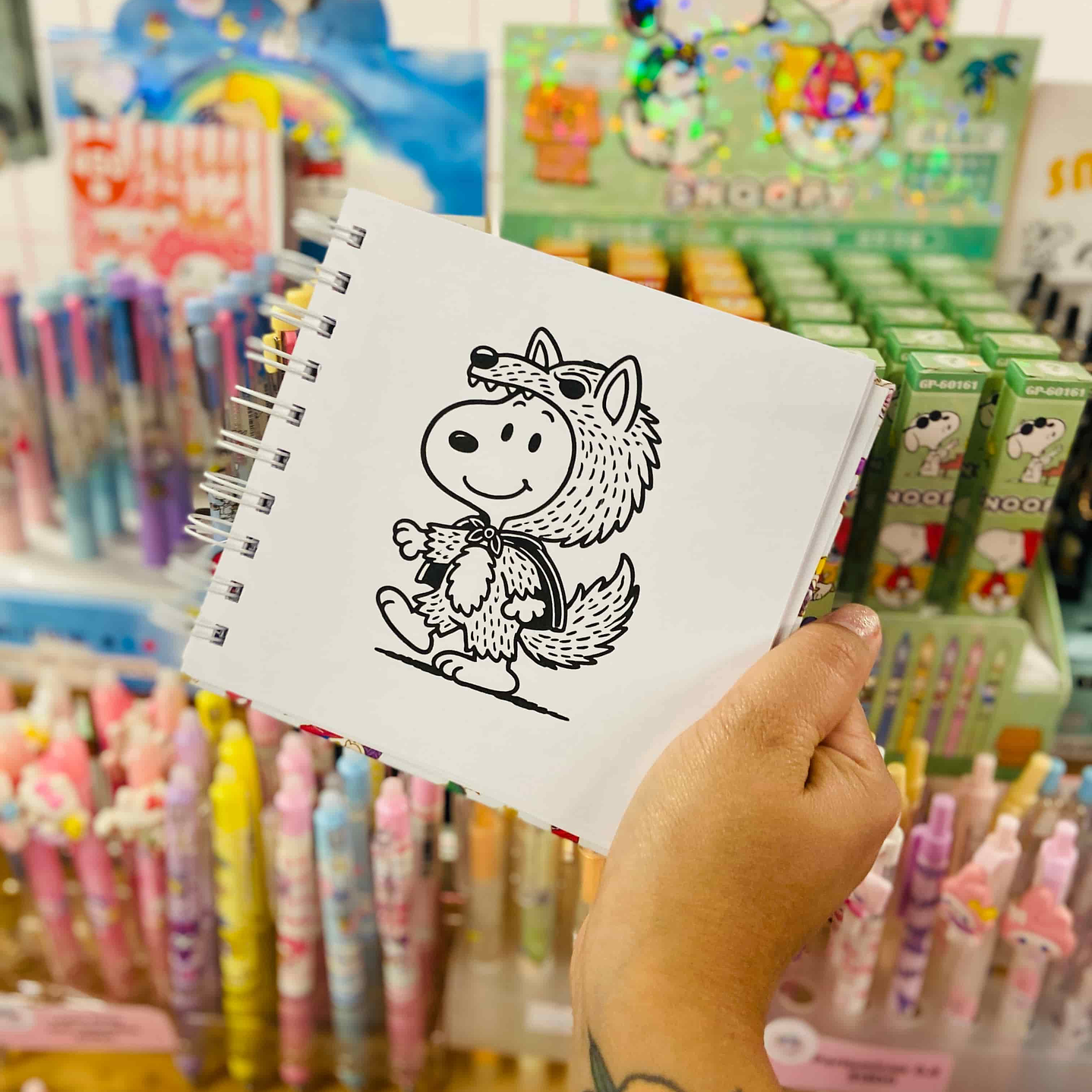 Libro para colorear - Snoopy 3