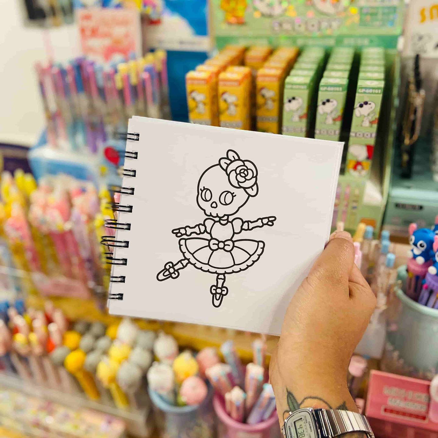 Libro para colorear - Spooky Art 2