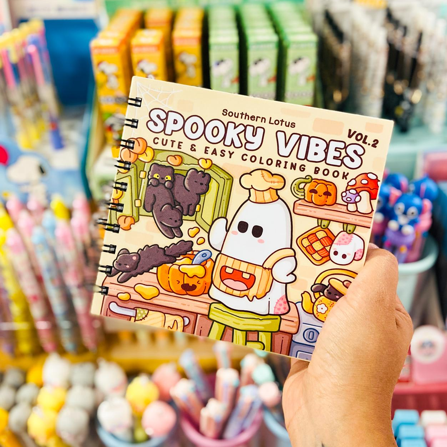 Libro para colorear - Spooky Vibes Vol. 2 1