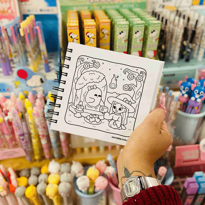 Libro para colorear - Spooky Vibes Vol. 2 2