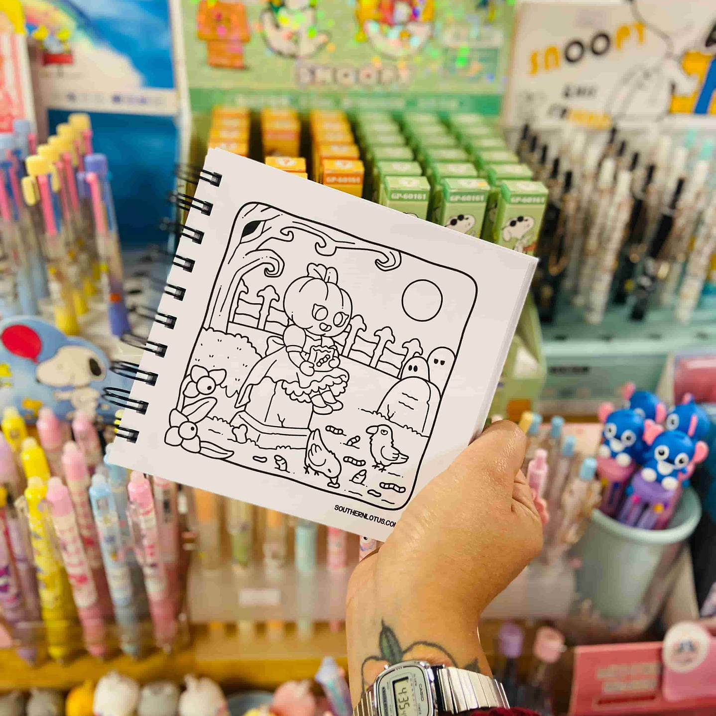 Libro para colorear - Spooky Vibes Vol. 2 3