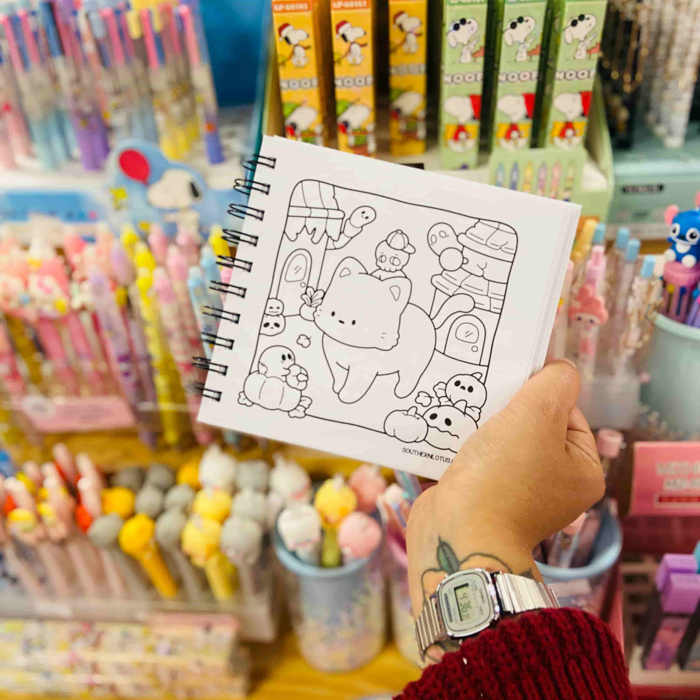 Libro para colorear - Spooky Vibes Vol. 2 4