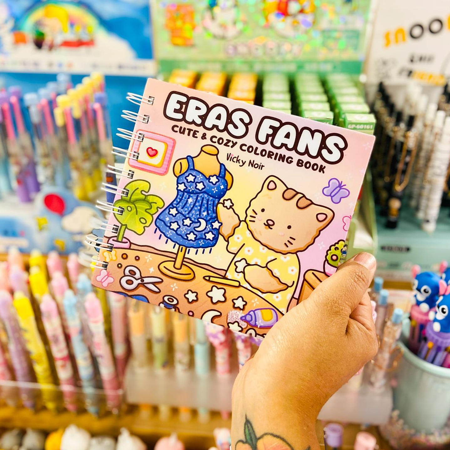 Libro para colorear - Eras Fans 1