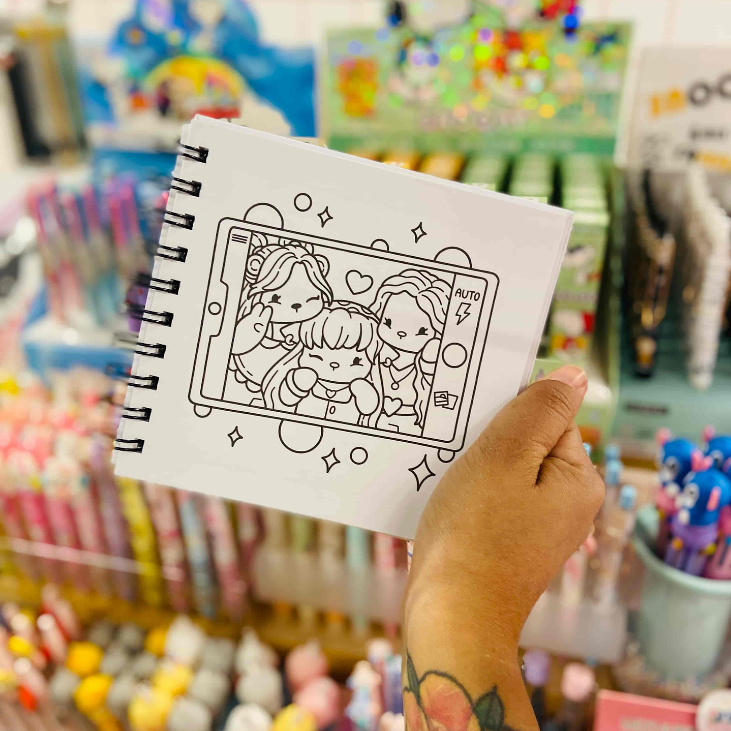 Libro para colorear - Cozy K-Pop 3