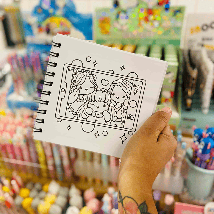 Libro para colorear - Cozy K-Pop 3